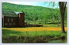 Postcard Springtime North Promfret Vermont VT picture