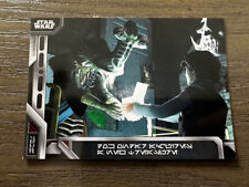Disney Star Wars Galactic Nights Galaxy's Edge Trading Cards Aurebesh Dok-Ondar picture