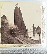 PILLARS OF HERCULES Columbia River OR&N Oregon Railway & Navigation Company picture