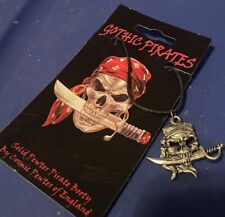 Gothic Pirates Solid Pewter By Cosmic Pewter Of England picture
