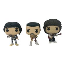 Funko Pop Freddie Mercury Brian May Queen Diamond Collection FYE Loose lot Of 3 picture