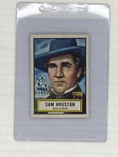 1952 Topps Look n See #61 Sam Houston picture