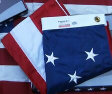 Valley Forge US American Flag 4'x6' sewn Perma- Nylon 100% Made in America USA picture