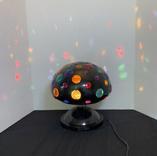 1998 RABBIT TANAKA Rotating Multi-Color Disco Light/ Large Mushroom /UFO Vintage picture