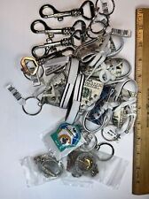 Assorted Lot of 15 Key Chains - Star Wars, Miami, Audi, Sneakers, and More picture