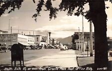 South Sixth Street Grants Pass Oregon OR Old Cars c1940s Real Photo RPPC picture