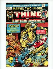 Marvel Two-in-One #4 Comic Book 1974 VF- Steve Gerber Gil Kane Thing picture