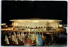 Postcard - The Pavilion of U.S.A. by night, Expo 58 - Brussels, Belgium picture