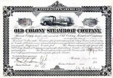 Old Colony Steamboat Co. - $7,000 Bond - Shipping Bonds picture