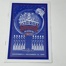 1999 Radio City Rockettes Christmas Spectacular Show Branson MO Program Brochure picture