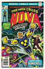 Marvel Man Called Nova Issue #1 Comic Book 1st Appearance Origin 6.0 VF 1976 picture