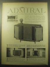1959 Admiral Imperia Model 1191 Stereo Advertisement picture