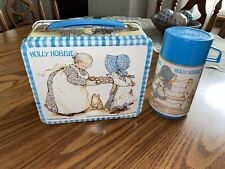 Nice Condition Vintage 1979 Holly Hobbie Metal Lunchbox With Thermos picture