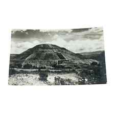 Postcard RPPC San Juan Teotihuacan Pirimids de Sol Mexico c1959 Vintage A413 picture