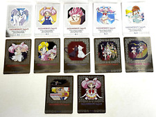 1995 Sailor Moon SuperS Collection Part 5 Amada Foil Insert Lot of 12 Cards picture