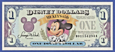 Disney 1993 $1 Mickey's 65th Anniversary (SN# D01154294A) UNC  *** Beautiful *** picture