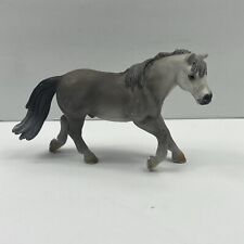 Schleich ENGLISH RIDING PONY STALLION Gray Horse 13298 Figure 2004 Retired picture