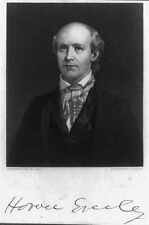 Photo:Horace Greeley,1811-72,founded Liberal Republican Party picture