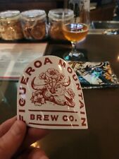 Sticker Figueroa mountain brew Co NEW 3 x 3 in. Brewing beer CA picture