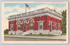 Postcard United States Post Office, Henderson Kentucky picture