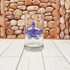 Vintage Kings Island Mug Stein Clear Glass Logo picture