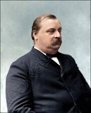 Grover Cleveland Photo 8X10 - President 1885  COLORIZED picture