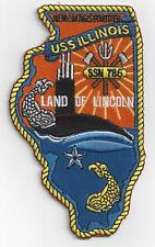 USS Illinois SSN 786 BC Patch Cat No C7066 picture