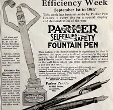 1916 Parker Fountain Pen Advertisement Writing Supplies Tools Ephemera DWMYC3 picture