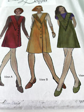 Vintage SEWING PATTERN Miss LOOSE-FITTING JUMPER by ENCORE DESIGNS Sizes 6-24 FF picture