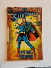 Superman 233 Classic Neal Adams Cover DC Comics 1971 Restored Original picture