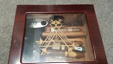Monte Cristo Tabletop Humidor With Cigar Case, Cutter And Premium Cigars picture