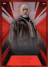Star Wars Card Trader 2024 Radiant S2 - Carson Teva - Red Rare [Digital] picture