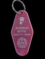 On sale PINK Schitt’s Creek inspired Rosebud motel keytag picture