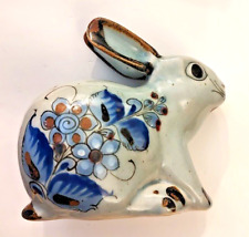 El Palomar Mexico - Mexican Pottery Handmade Ceramic Rabbit Figurine picture