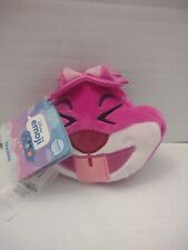 Disney Store Plush Cheshire Cat Double Sided Emoji Reversible NWT picture