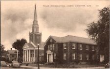 Vintage Postcard Phillips Congregational Church Watertown MA Massachusetts G-241 picture