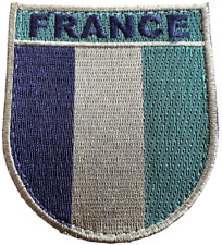 France Military Patch Badge Flat Coat Of Arms Shield Emblem Country Tactical NEW picture