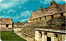Uxmal, Yucatan, Mexico Temple of Venus in the Quadrangle of Nuns Postcard Posted picture