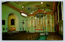 Vintage Postcard Interior of Notre Dame Des Victoires Quebec Canada picture