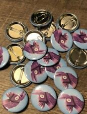 lot of 25 Fortnite Loot Llama 1.25 Inch Buttons Party Pack Birthday Goody Bag picture