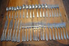 43 pc Oneida USA Flatware Set,Flight Reliance,Teaspoons,Knives,Forks,Tablespoons picture