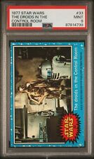 1977 Topps Star Wars #33 The Droids In The Control Room PSA 9 MINT picture