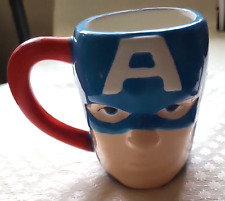 Vintage Marvel Incredible Captain America  Ceramic 3D Mug Cup picture