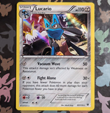 Lucario 63/24 Holo Rare XY Fates Collide Pokemon Card Near Mint picture