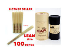 RAW LEAN size pre rolled cone +raw lean size pre rolled six shooter filler picture