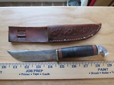 Western Boulder Colorado  Hunting knife Acorn sheath (lot#12297) picture