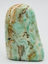 Blue Aragonite polished freeform/ tumbled stone from Afghanistan- 204 grams picture