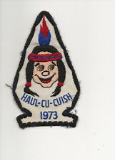 ARROWHEAD patch / HAUL CU CUISH  1973 - Boy Scout BSA B1 picture