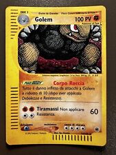 2002 Pokemon Card Golem 14/165 Expedition Base Set Holo WOTC ITA EXCELLENT picture