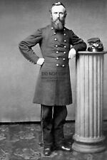 PRESIDENT RUTHERFORD B. HAYES IN CIVIL WAR GENERAL UNIFORM 4X6 PHOTO POSTCARD picture